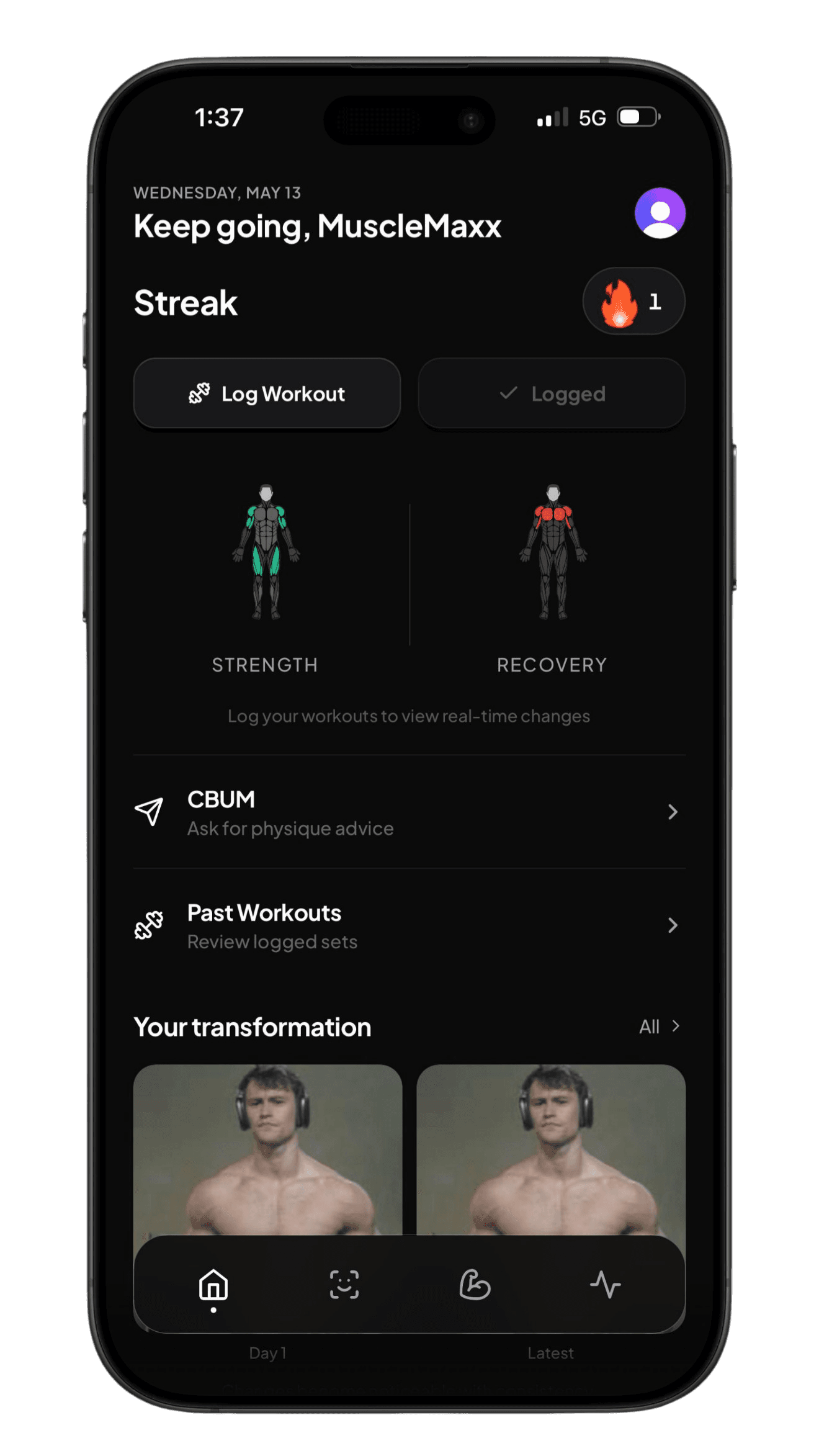 MoveOn App Dashboard